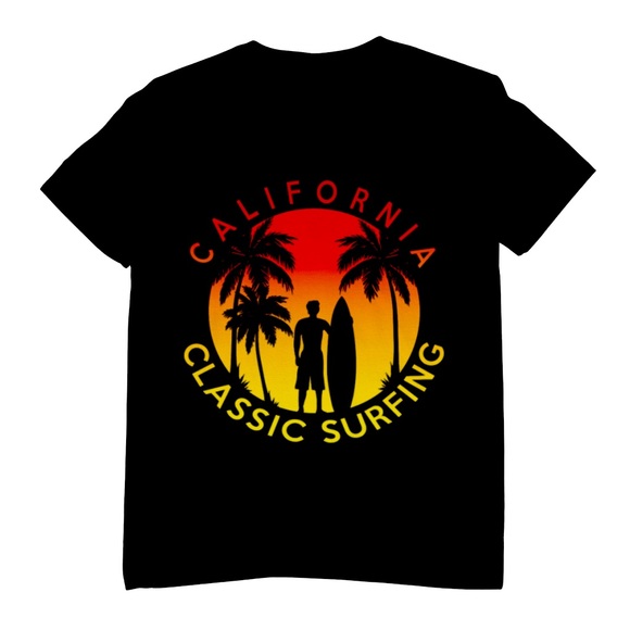 silentvenom Other - California Classic Surfing Graphic Tee